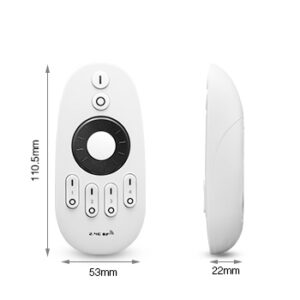 Fut006 4zónás egyszínű led szalag dimmer távirányító