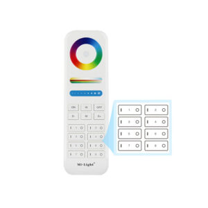 Fut089 8zónás RGB+CCT távirányító